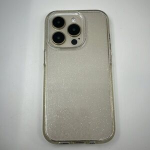 iPhone 14 Pro Clear Series Case - STARDUST: Sleek Protection for Camera & iPhone